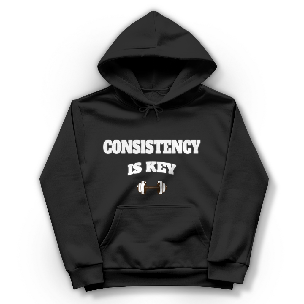 CONSISTENCY IS KEY DAMEN HOODIE