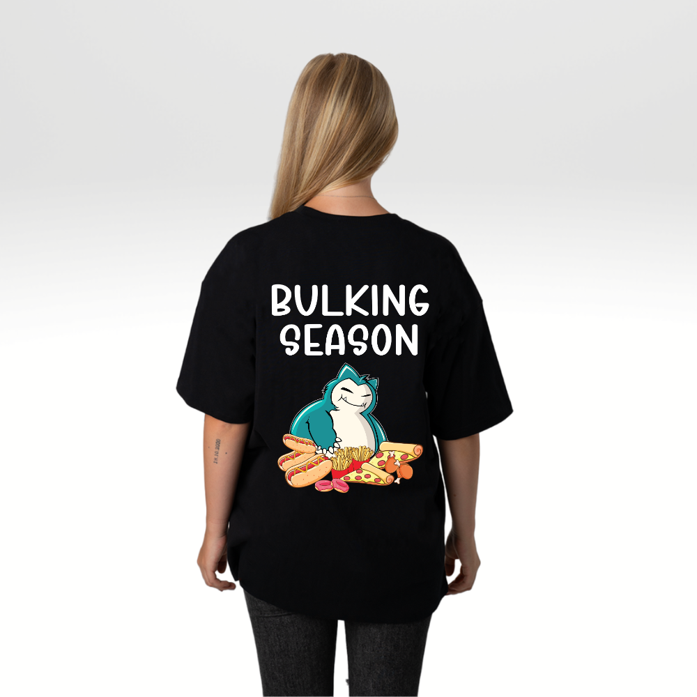 Bulking Season Oversize Shirt Schwarz Damen