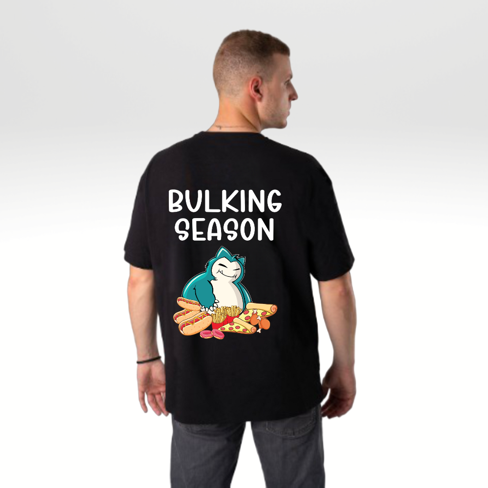 Bulking Season Oversize Shirt Schwarz Herren
