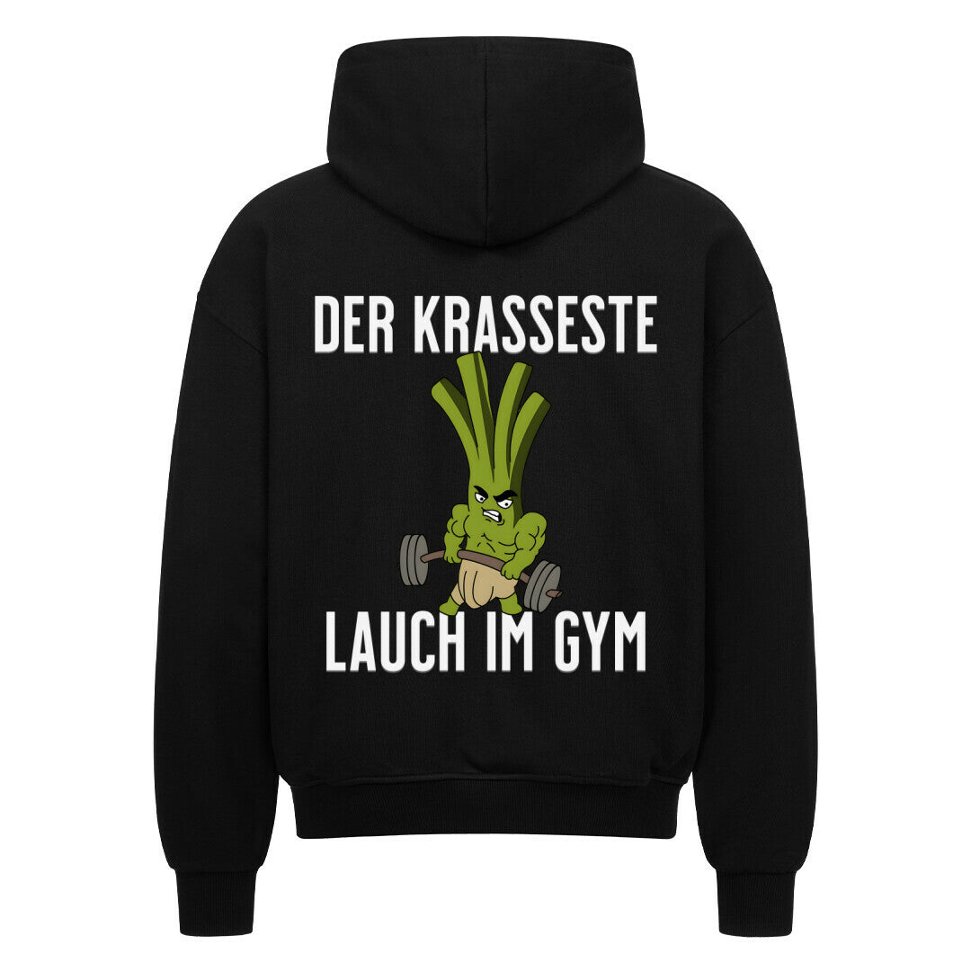 Der Krasseste Lauch Oversize Zipper