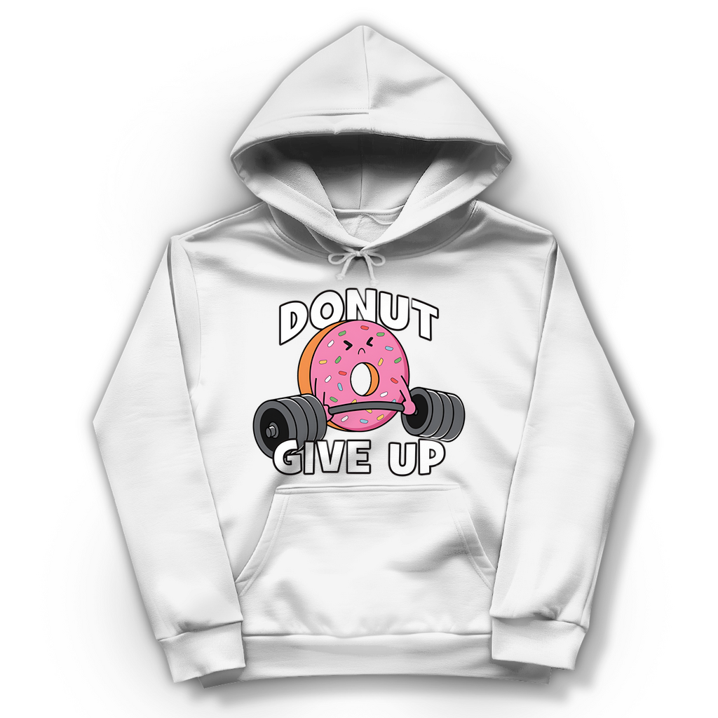 Donut Give Up Damen Hoodie