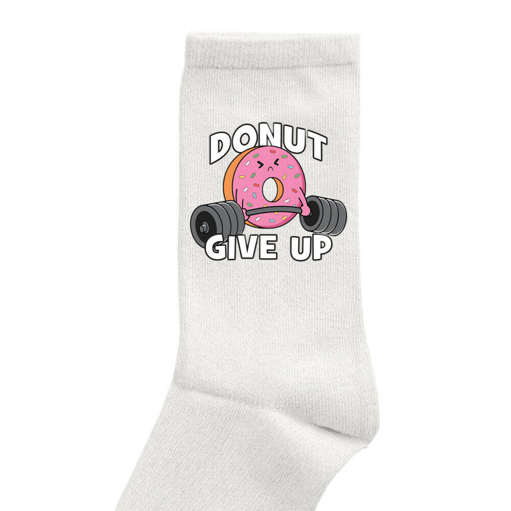 Donut Give Up Socken