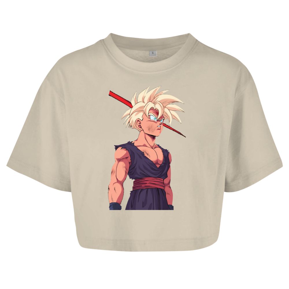 Gohan Oversize Crop Top