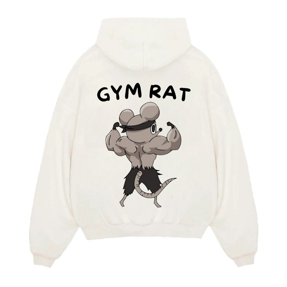 Gym Rat Hoodie Weiß