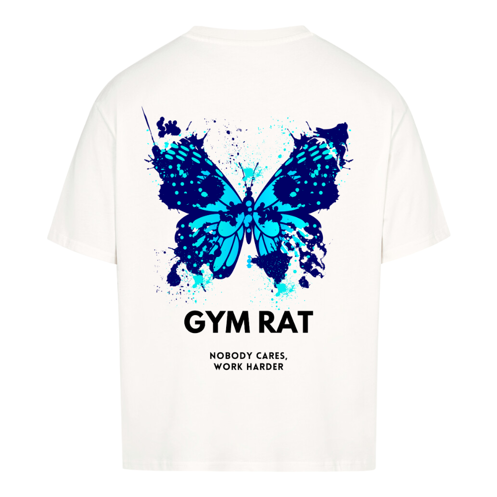 Gym Rat Oversize Shirt Weiß