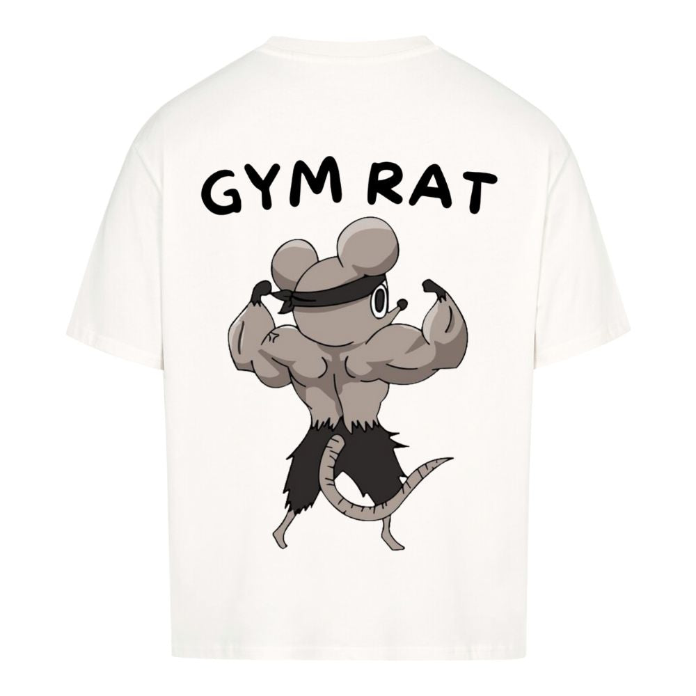 Gym Rat Oversize Shirt Weiß