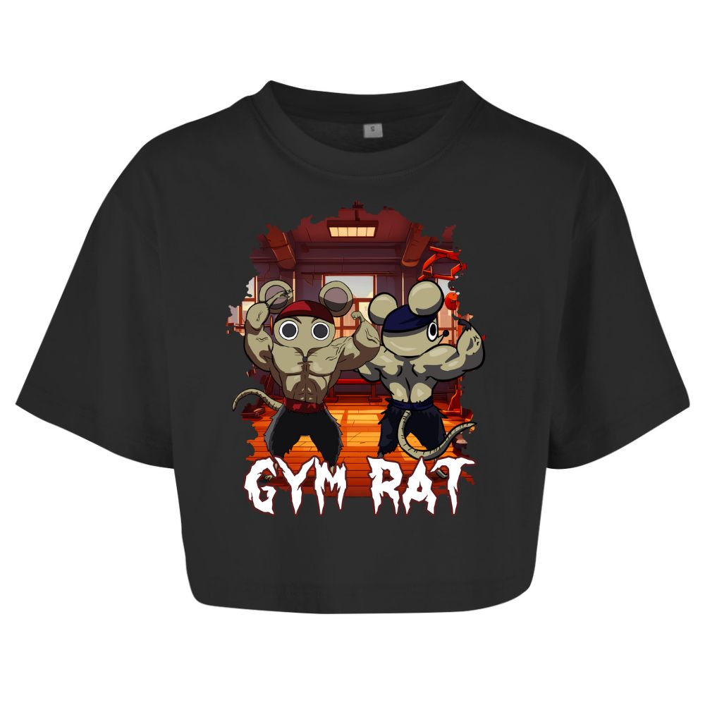 Gym Rat Oversize Crop Top