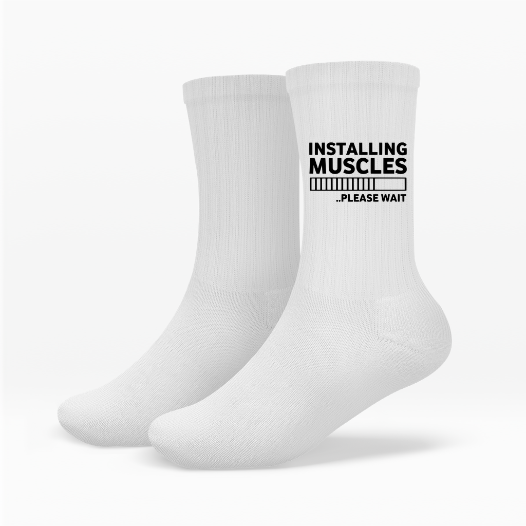 Installing Muscles Crew Socken