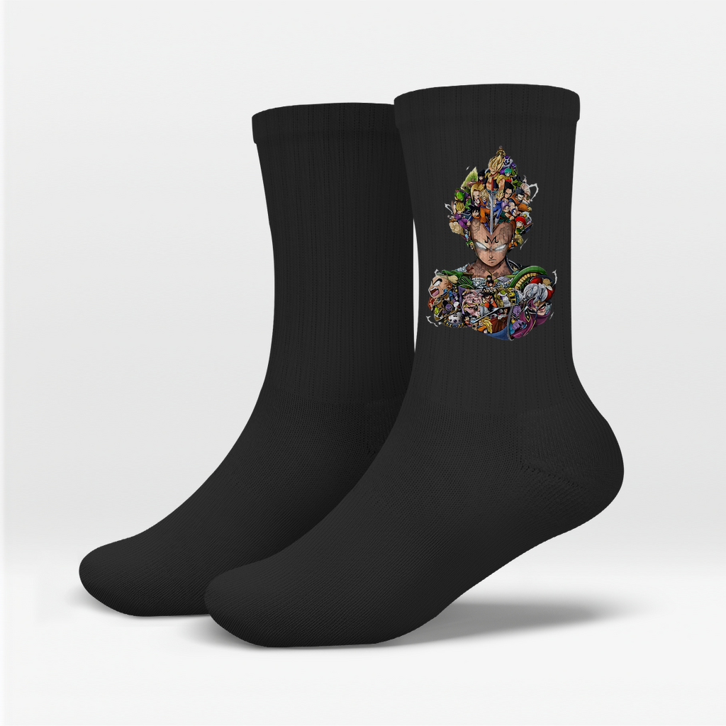 Majin Vegeta Crew Socken