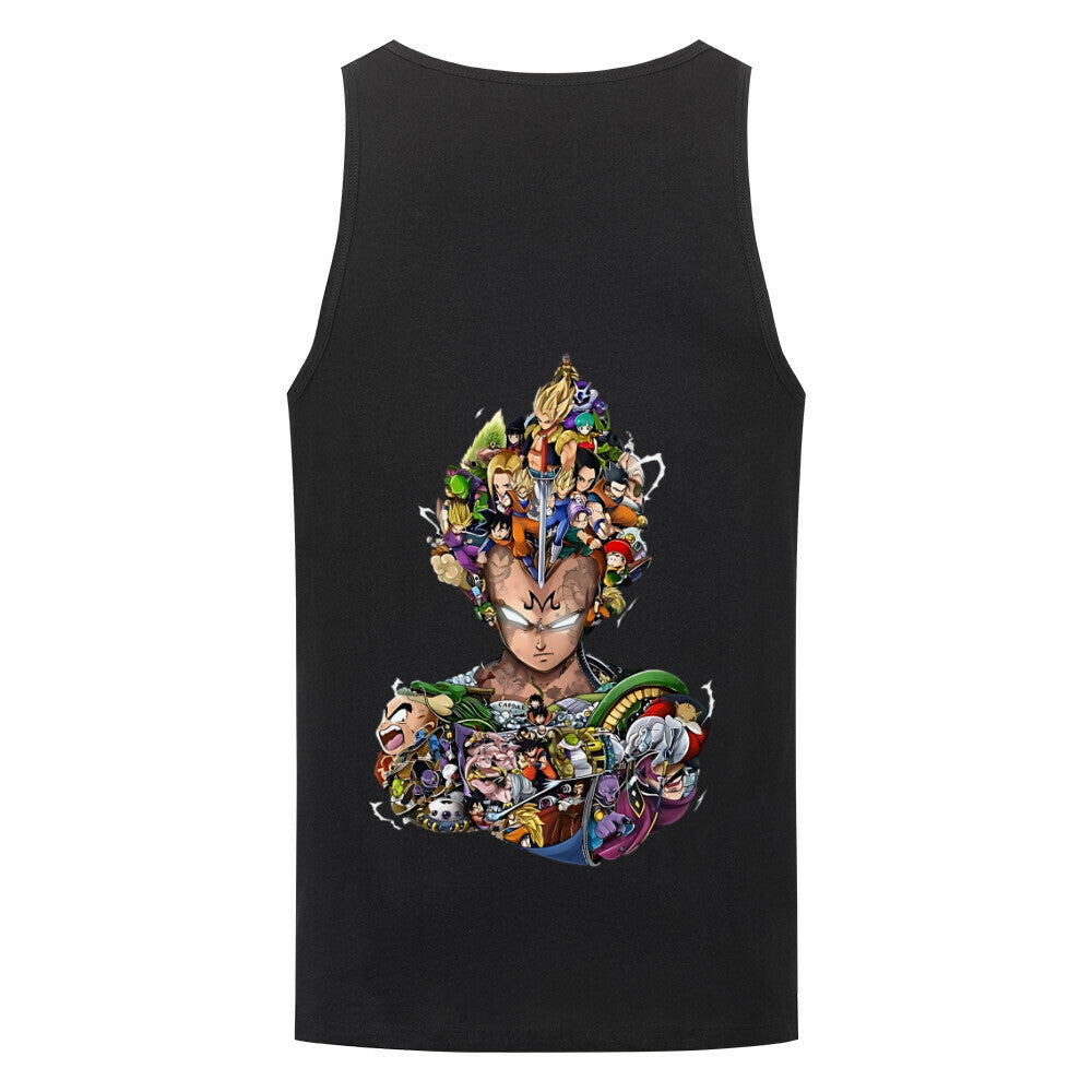 Majin Vegeta Tank Top