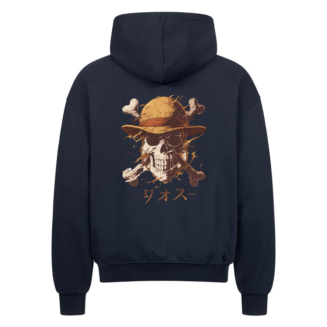 Mugiwara Oversize Zipper Hoodie