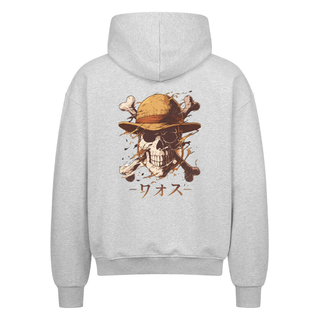 Mugiwara Oversize Zipper Hoodie