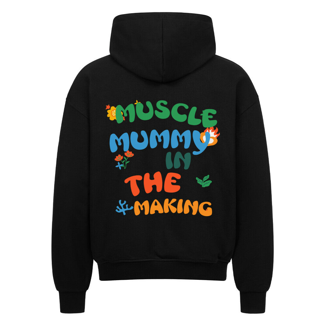 Muscle Mummy Oversize Zipper Hoodie