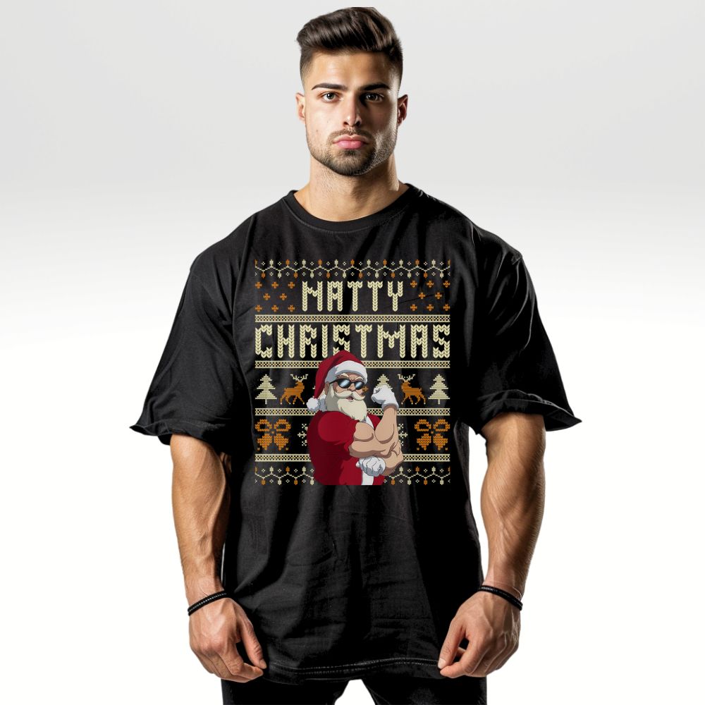 Natty Christmas Shirt Herren