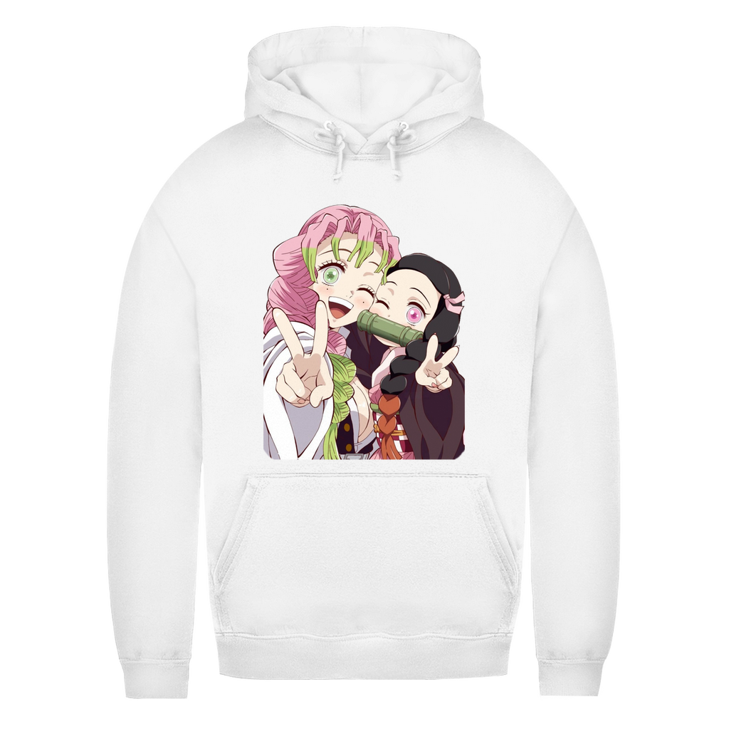 Nezuko & Mitsuri Damen Hoodie