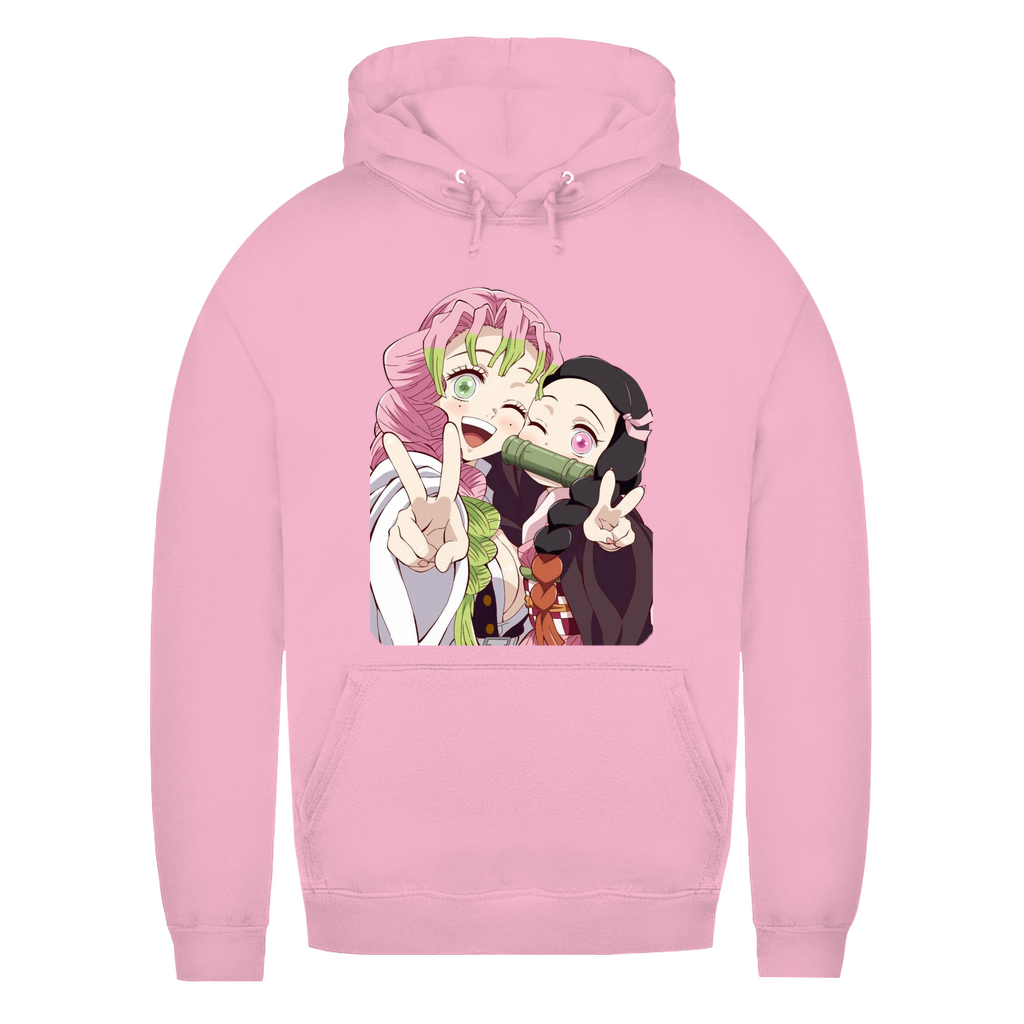 Nezuko & Mitsuri Damen Hoodie