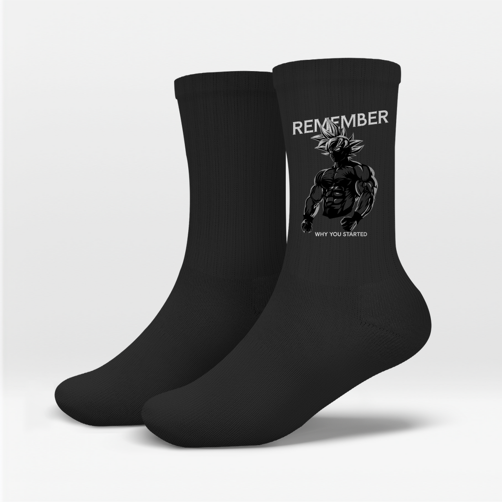 Remember Crew Socken