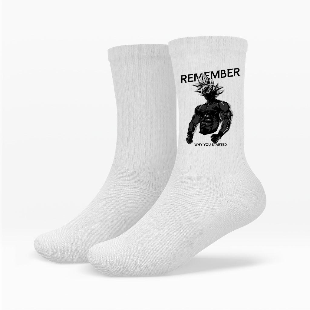 Remember Crew Socken