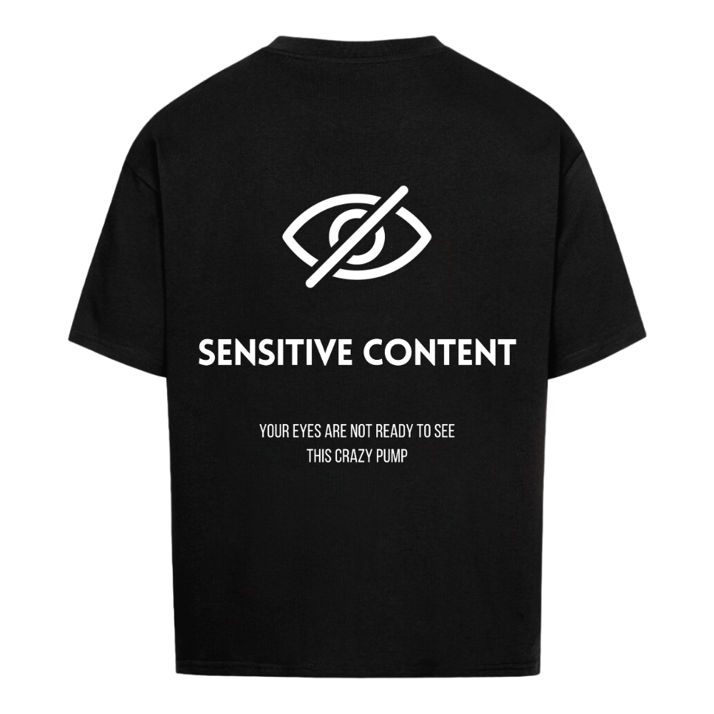Sensitive Content Oversize Shirt