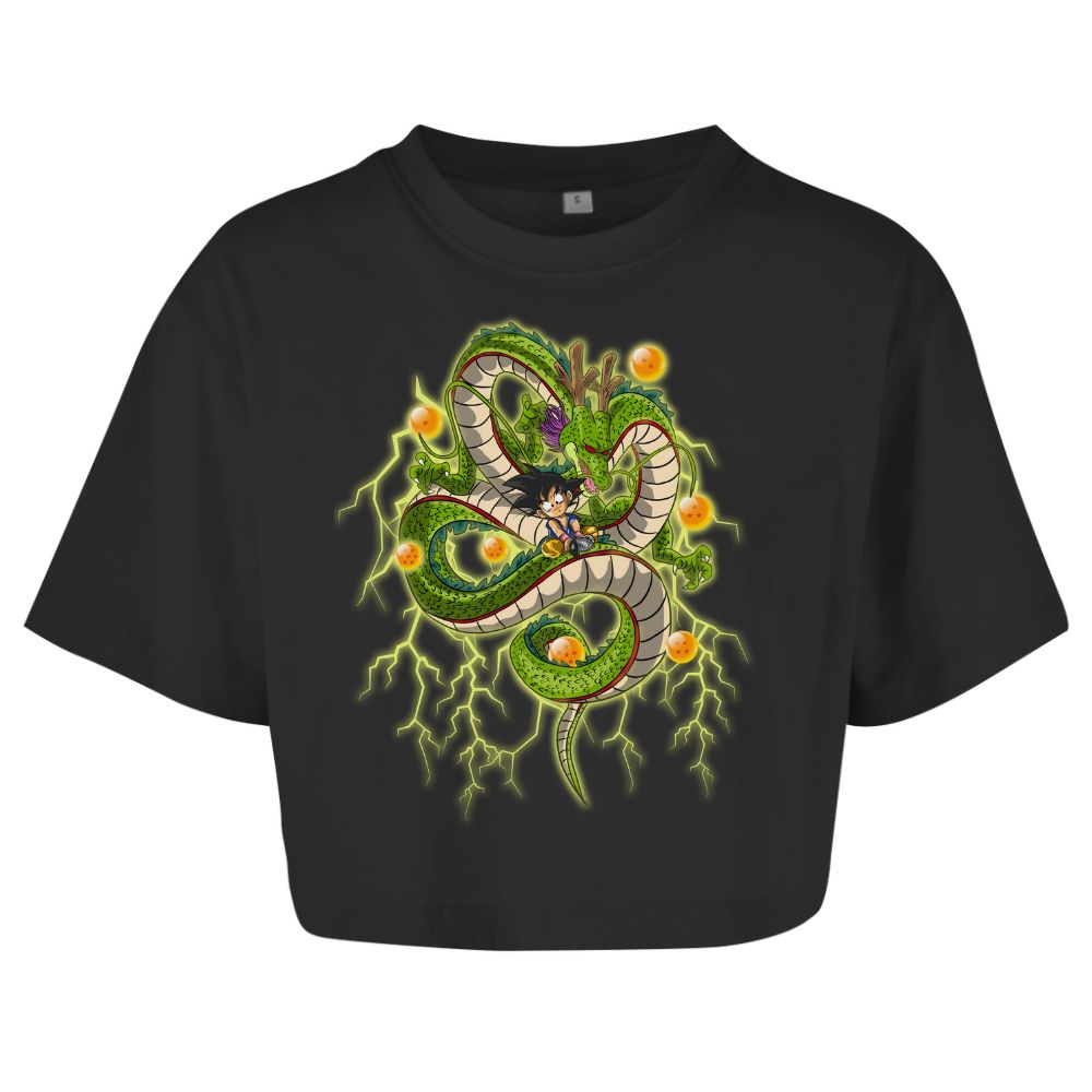 Shenlong Oversize Crop Top