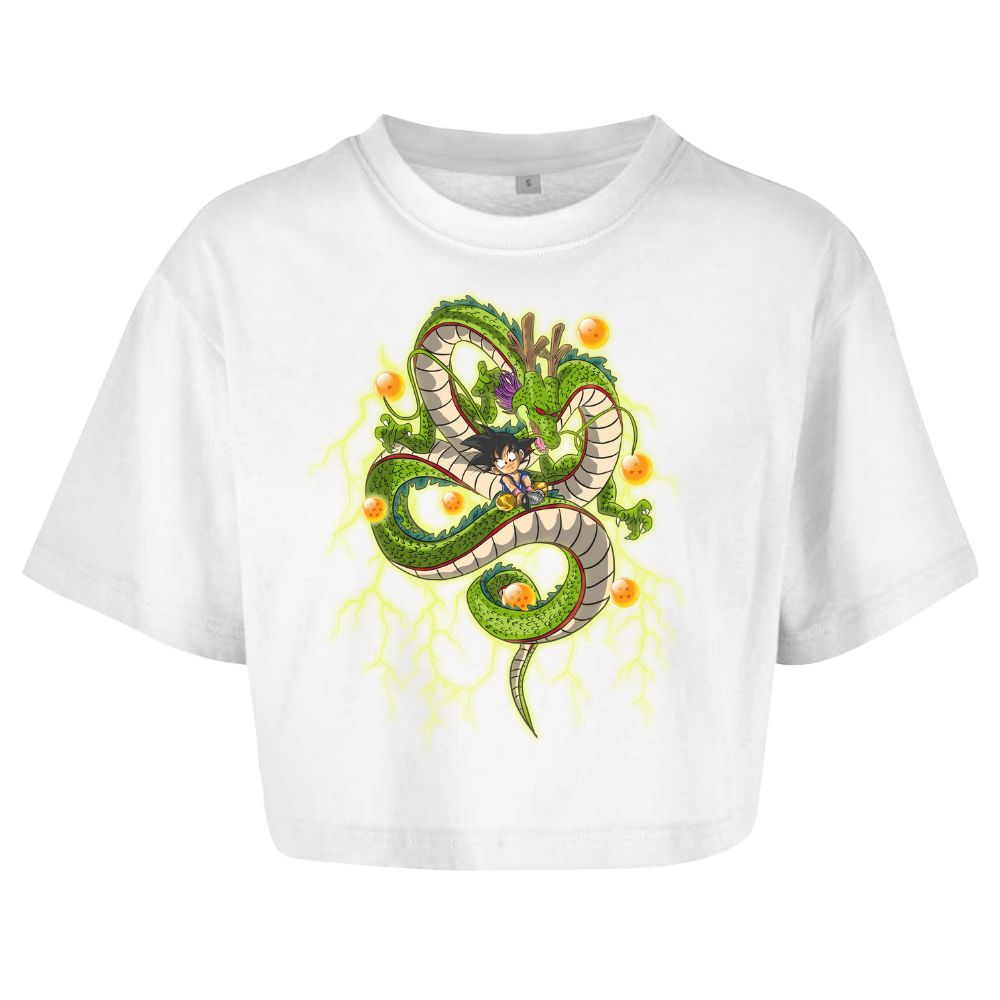 Shenlong Oversize Crop Top