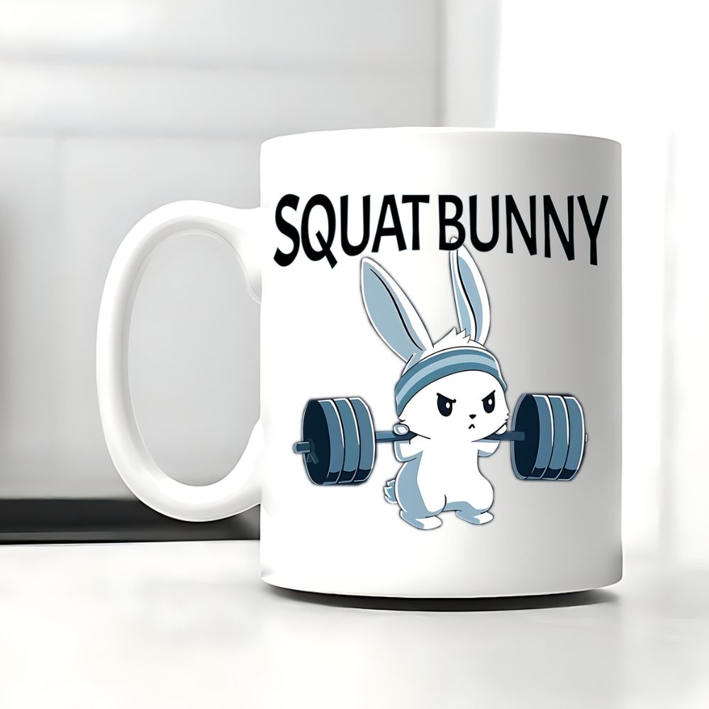 Squat Bunny Tasse