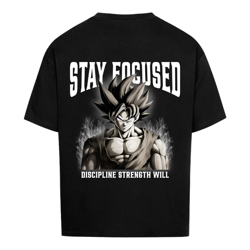 Stay Focused (Goku) Oversize Shirt