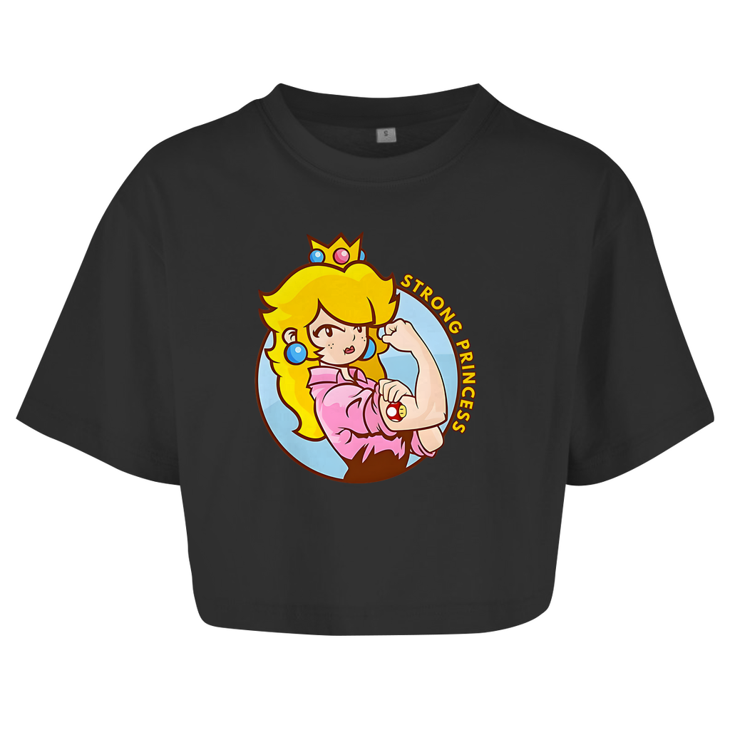 Strong Princess Oversize Crop Top