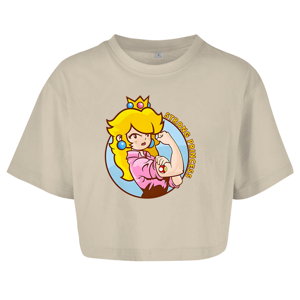 Strong Princess Oversize Crop Top