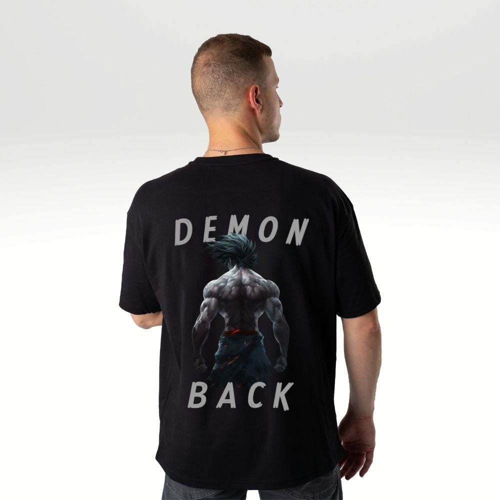 Demon Back Oversize Shirt Herren