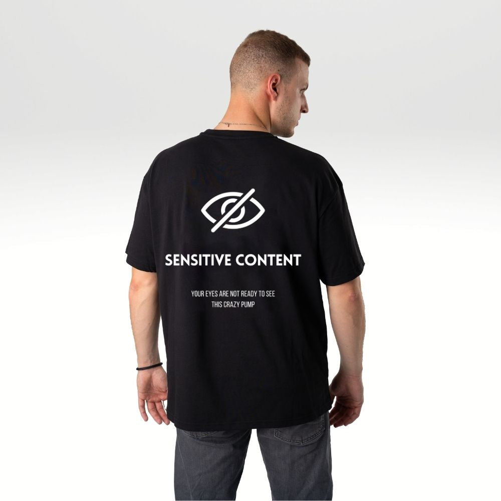 Sensitive Content Oversize Shirt Herren