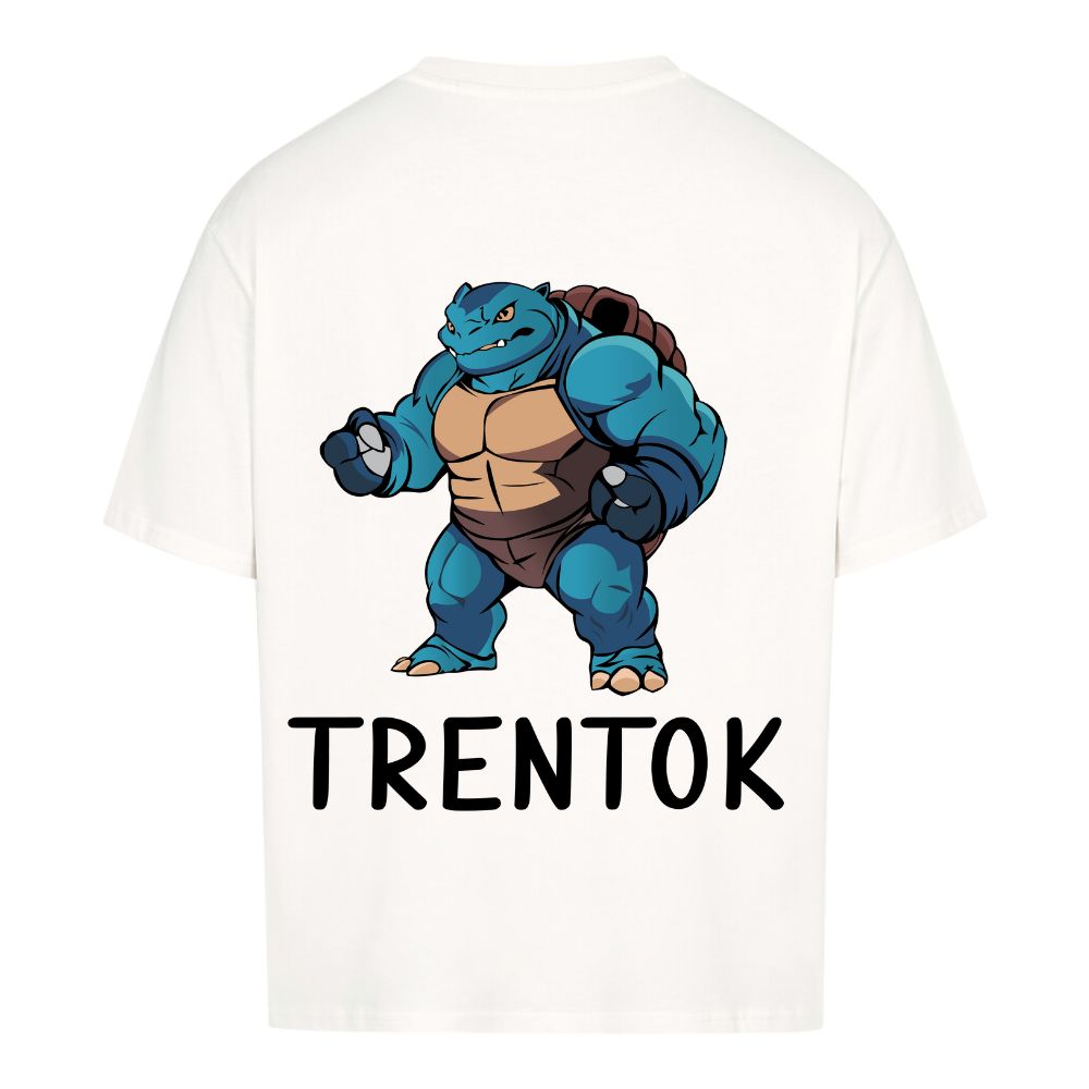 Trentok Oversize Shirt Weiß Turtok