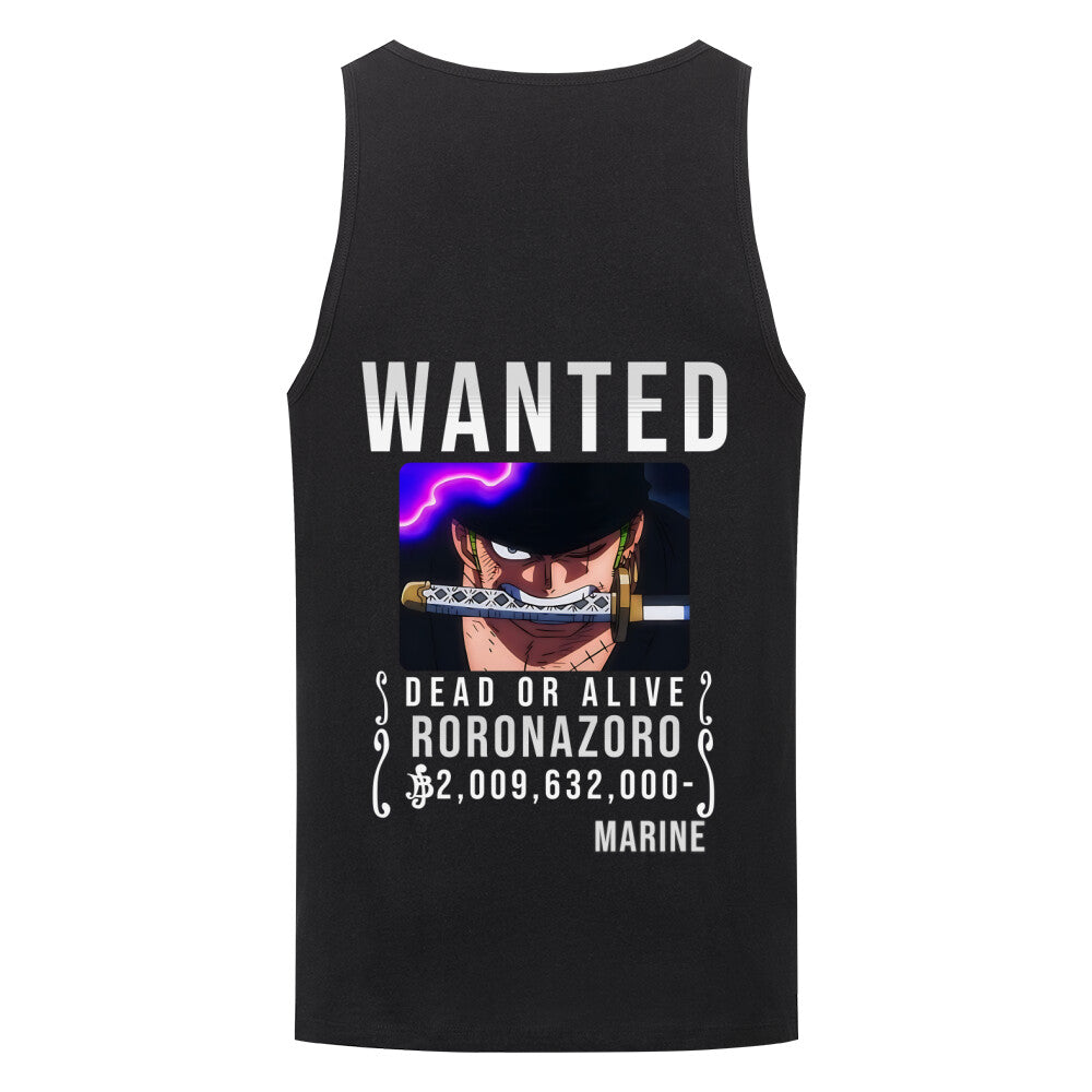 Wanted Zoro Tank Top