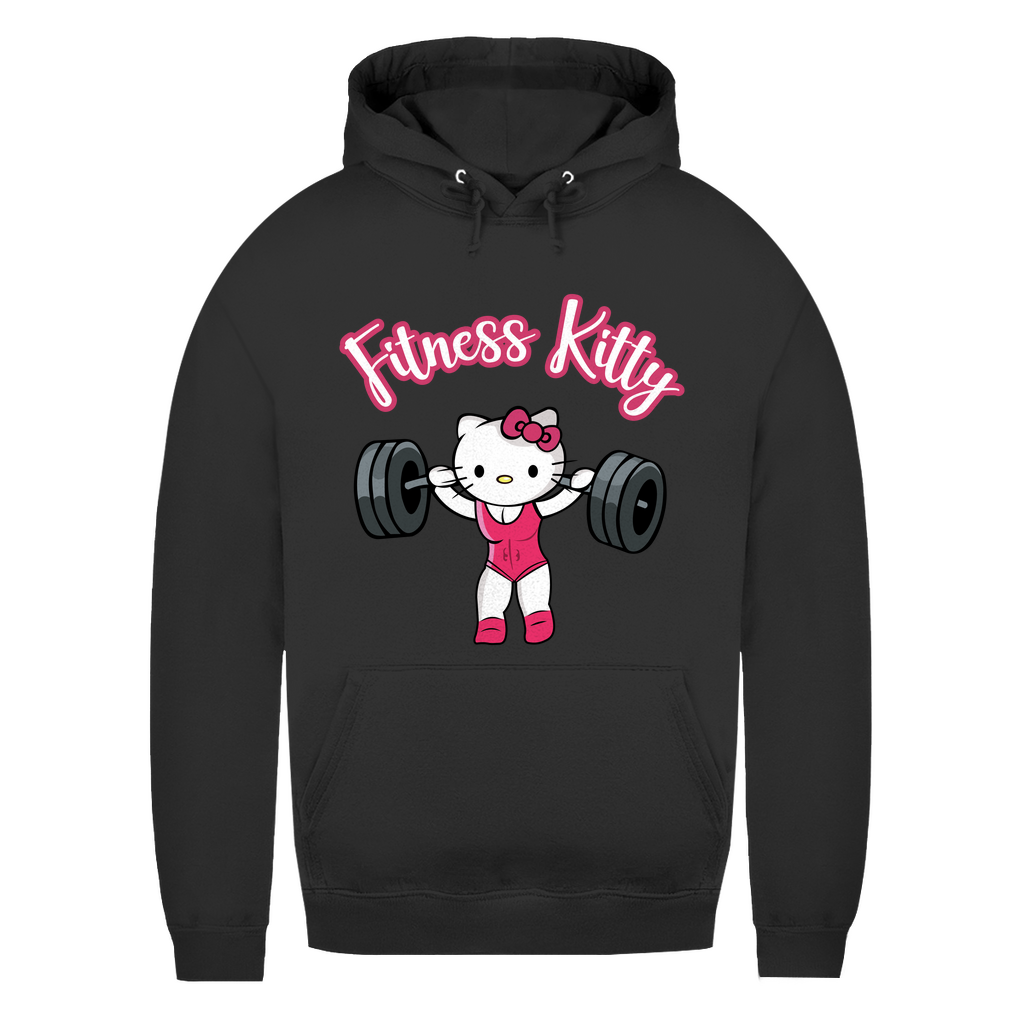 FITNESS KITTY DAMEN HOODIE