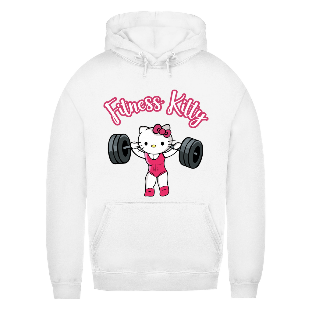 FITNESS KITTY DAMEN HOODIE