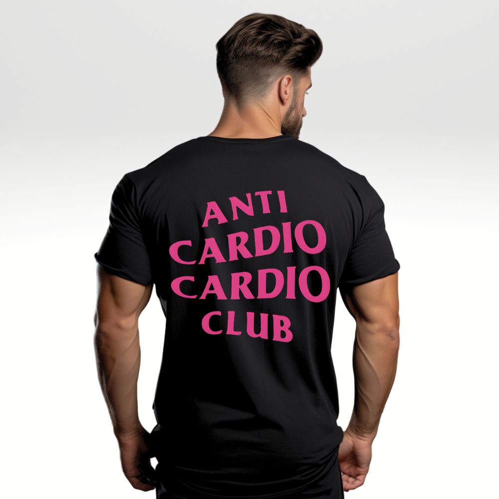 ANTI CARDIO CLUB OVERSIZE SHIRT (BACKPRINT)