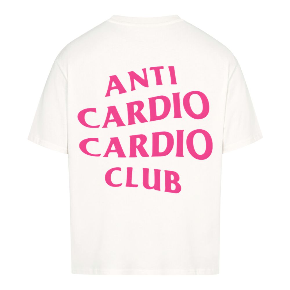 ANTI CARDIO CLUB OVERSIZE SHIRT (BACKPRINT)