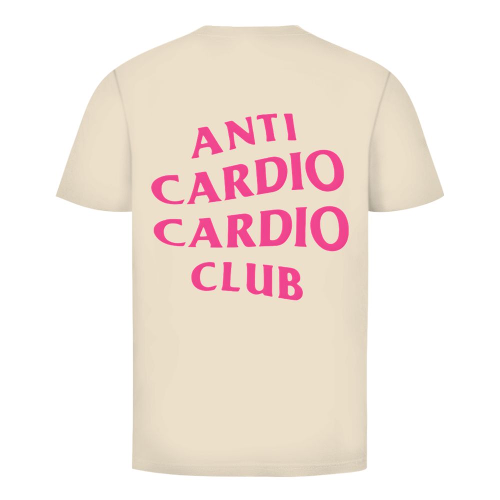 ANTI CARDIO CLUB HERREN SHIRT (BACKPRINT)