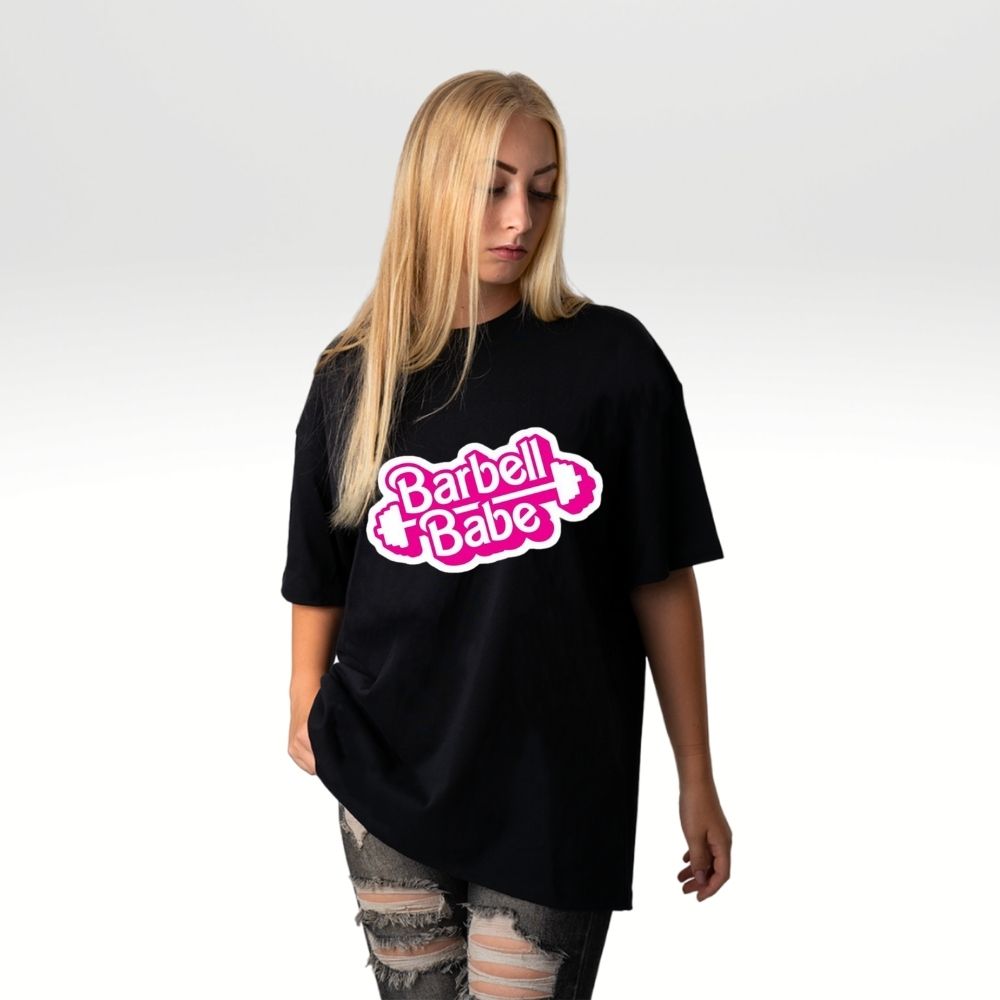 Barbell Babe Oversize Shirt