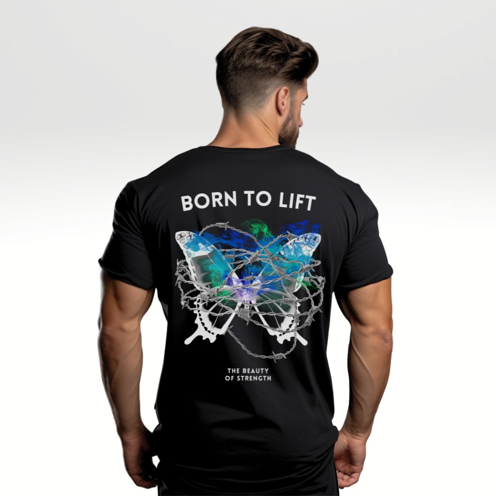Born To Lift Oversize Shirt Herren
