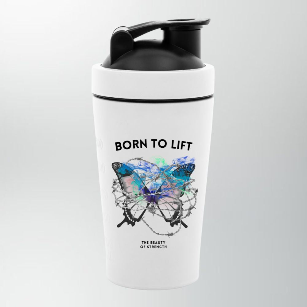 Born To Lift Edelstahl Shaker