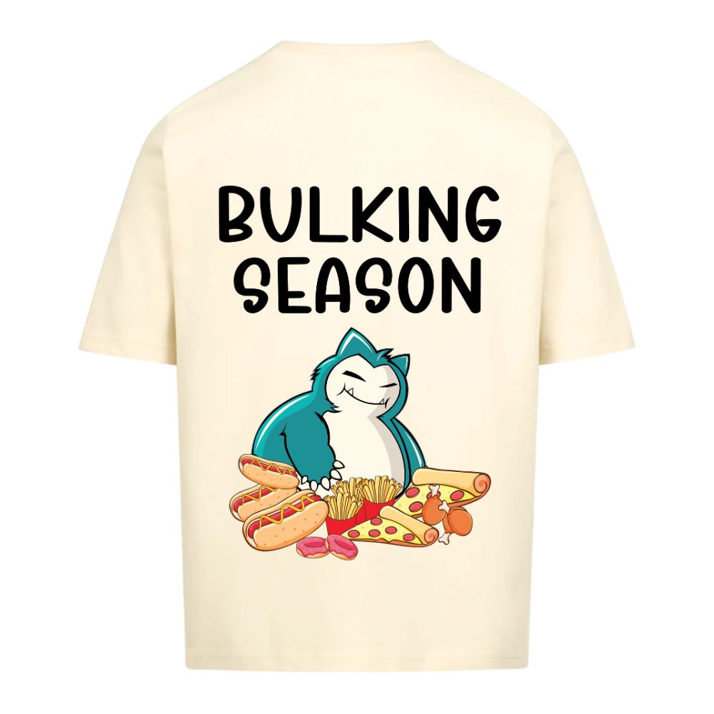 Bulking Season Oversize Shirt Cream