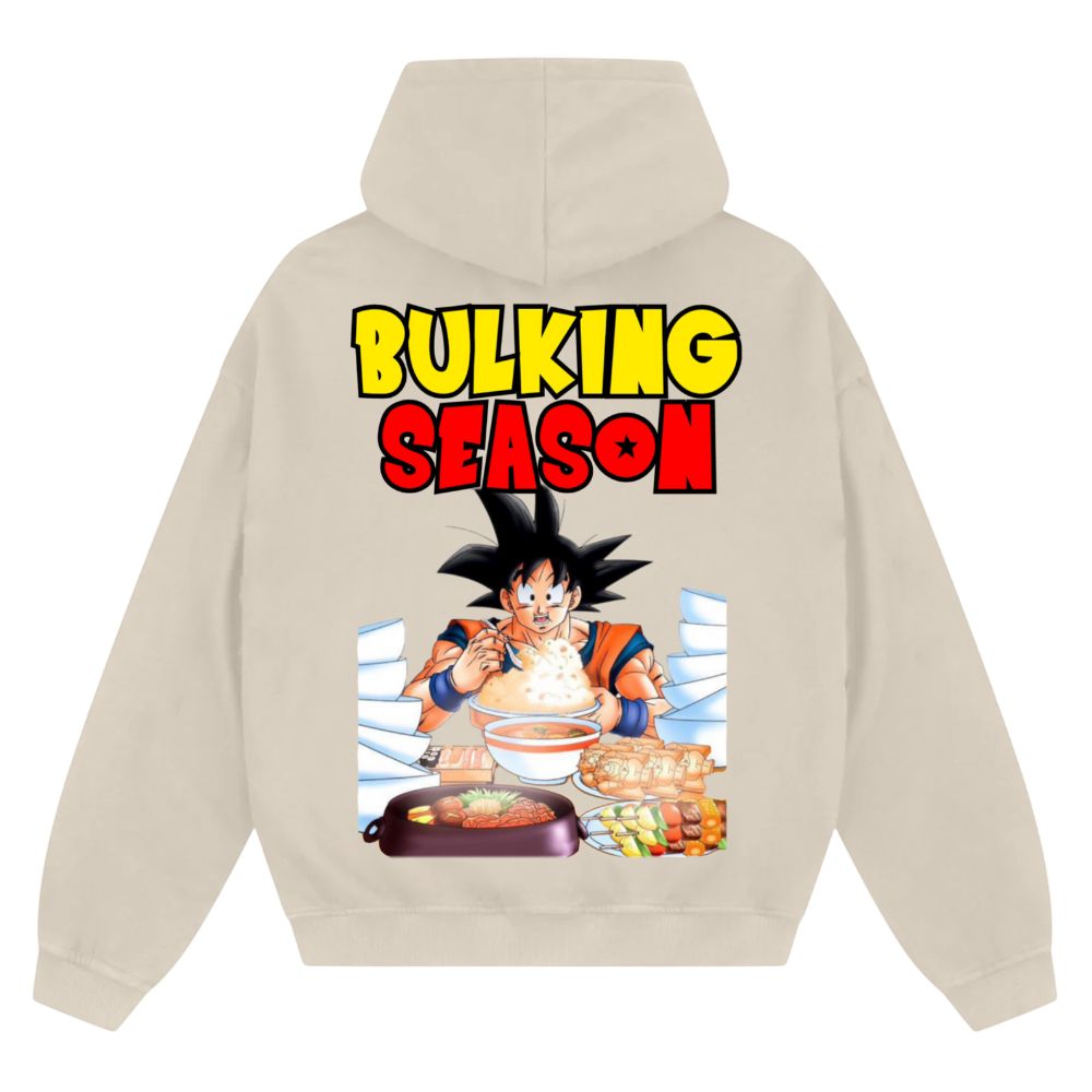 Bulking Season Oversize Zipper Hoodie