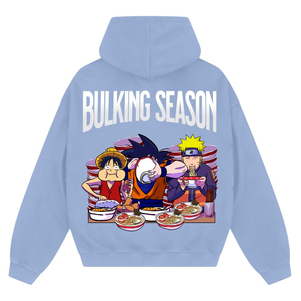 Bulking Season Oversize Zipper Hoodie