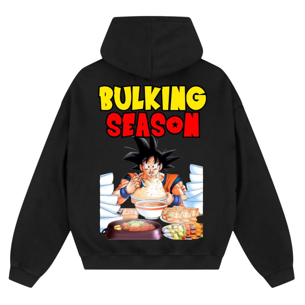 Bulking Season Oversize Zipper Hoodie