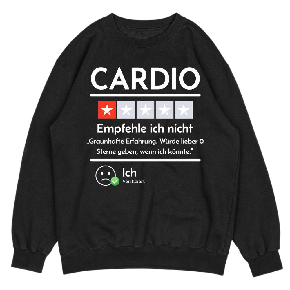 Cardio Review Damen Sweatshirt