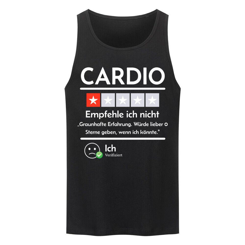 Cardio Review Herren Tank Top