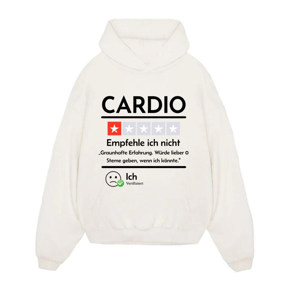 Cardio Review Oversize Hoodie