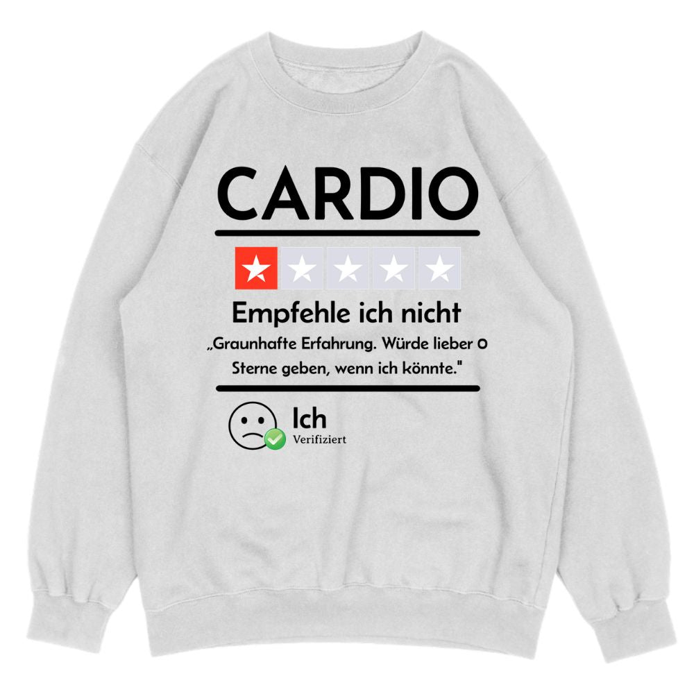 Cardio Review Damen Sweatshirt