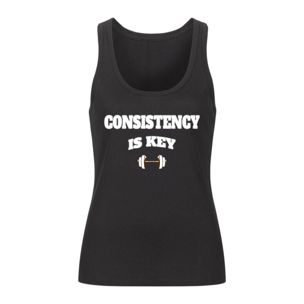 Consistency Is Key Damen Tank Top